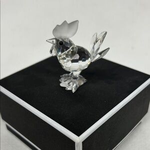 Vintage 2” SWAROVSKI “Mini Rooster “ crystal figurine